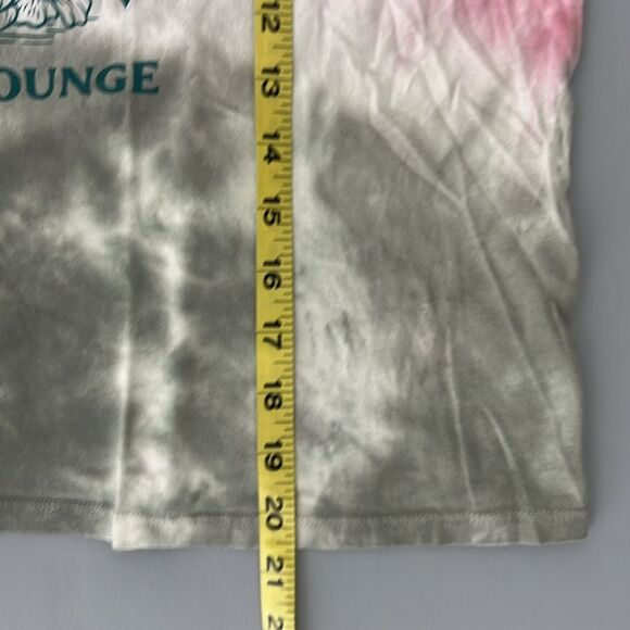 New Reef HURRICONE • CROPPED SS CREW Tie-Dye Cotton Tee Size L - Picture 6 of 7